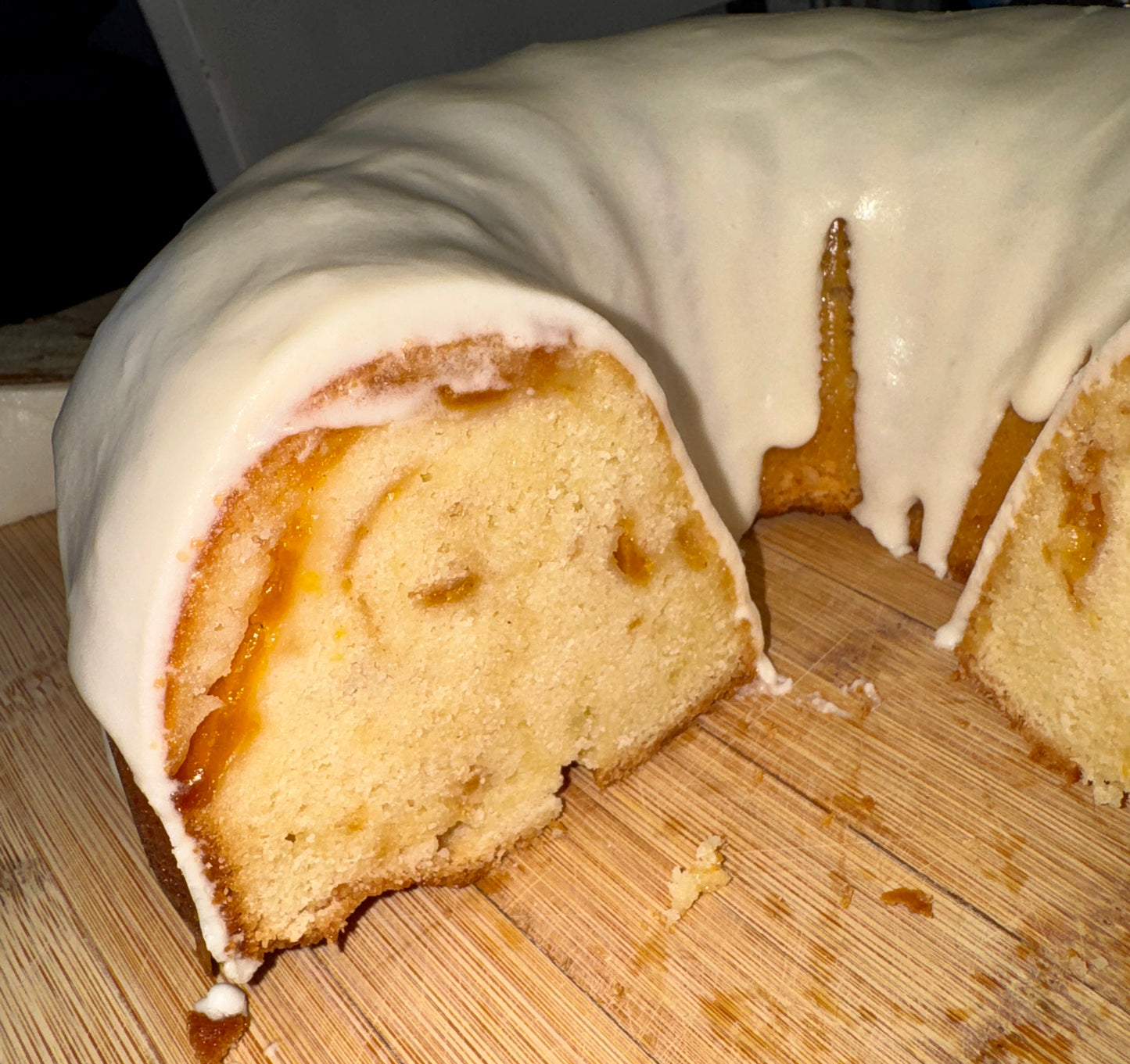 Peach Pound Cake